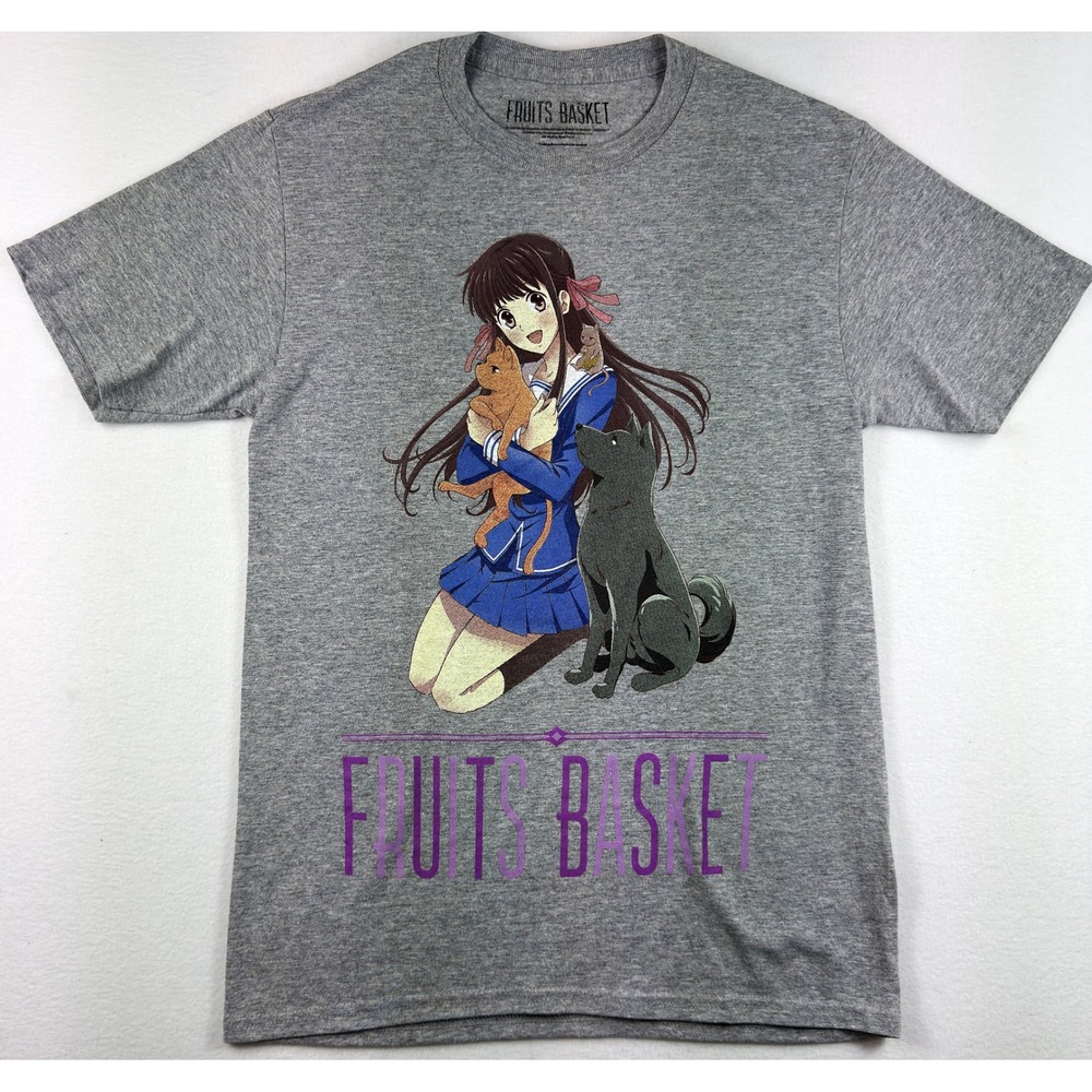 Fruits Basket Lootwear Exclusive Anime T-Shirt Mens Small Gray‎ Loot Crate 2019